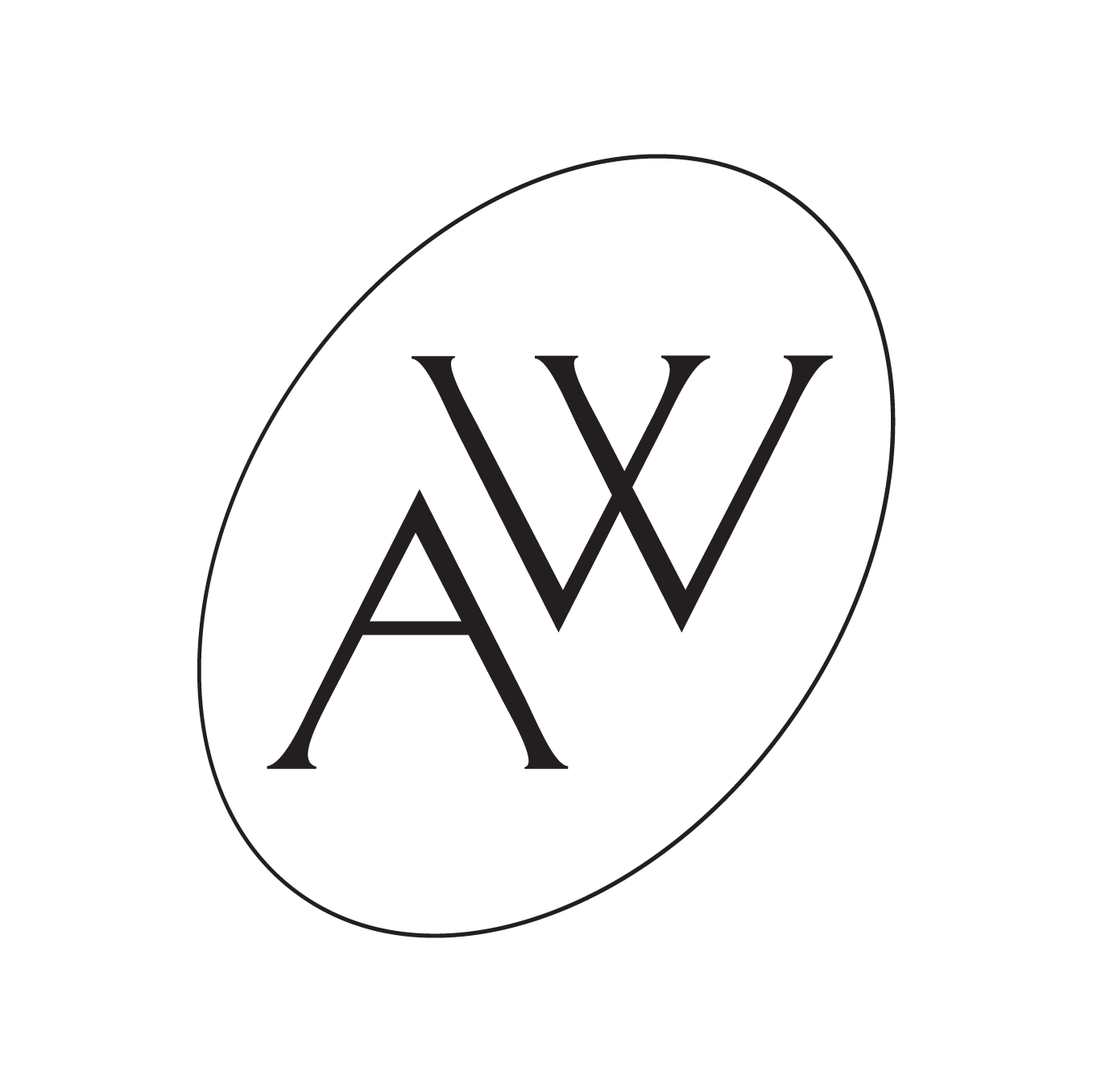 AW-monogram
